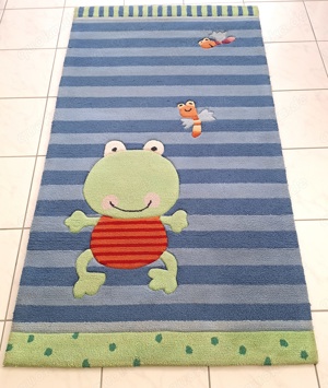 Marke Sigikid Teppich Kinder-Teppich Frosch 90x160 cm