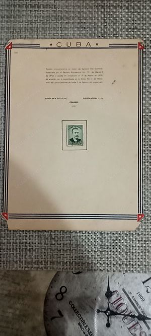 Absolute Rarität - Ersttagsblatt aus Kuba von 1959 