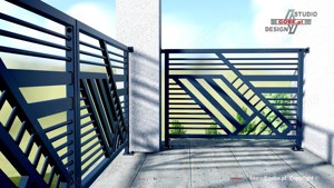 Geländer für Balkon oder Terrasse, Fenstertüren, Treppenhandlauf Bild 4