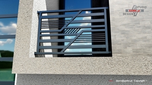 Geländer für Balkon oder Terrasse, Fenstertüren, Treppenhandlauf Bild 5