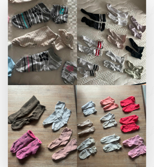 viele verschiedene getragene Socken Strümpfe gut duftend  Bild 2