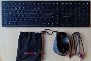 CHERRY DW 9500 SLIM, Kabelloses Tastatur- und Maus-Set 