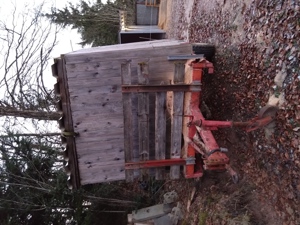 Landwirtschaftlicher Sägemehl Anhänger  Bild 5