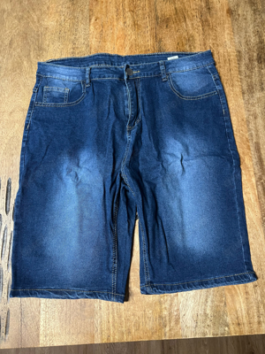 Kurze Jeans Damen XXL Dunkelblau