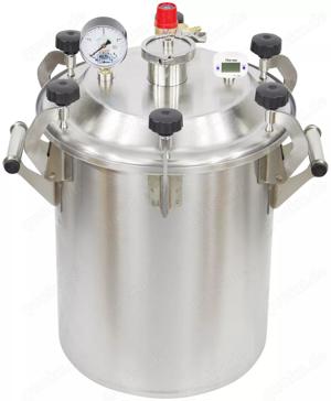 Autoklav Harvester 28 Liter H 536 B 430 für 24 Dosen 0,5 l für 14 0,9l