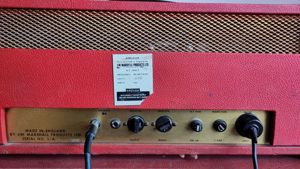Marshall JMP LEAD top und bottom Vintage rot