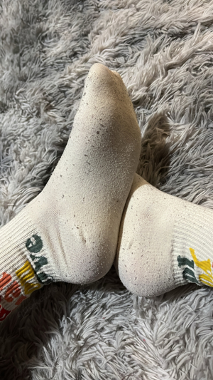 getragene socken Bild 5