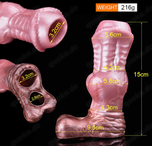 Horse dildo? Wer will damit gefickt werden? 