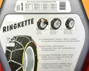 PKW Schnee-Ringkette neuwertig