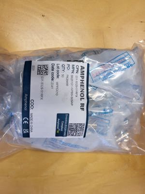 Amphenol RF  RFX Steckverbinder 450 Stück Bild 5