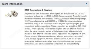 Amphenol RF  RFX Steckverbinder 450 Stück Bild 3
