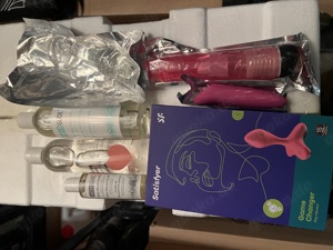 Erotik Set satisfyer gleitgele virbatoren dildo neu