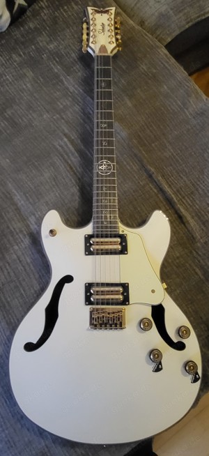  Gitarre Schecter Wayne Hussey Corsair 12 IVY