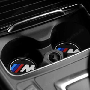 BMW Antirutschmatte 65mm  Neu Becher Einsatz Bild 2
