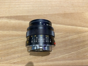 Leica SUMMILUX 11.450 mm Objektiv aus Erbschaft Bild 3