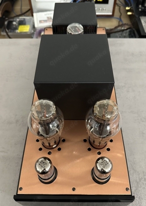 audio note conqueror silver low gain as new 300b tube amplifier with box&papers Bild 10