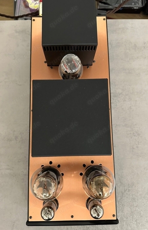 audio note conqueror silver low gain as new 300b tube amplifier with box&papers Bild 6