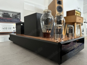 audio note conqueror silver low gain as new 300b tube amplifier with box&papers Bild 4