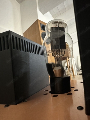 audio note conqueror silver low gain as new 300b tube amplifier with box&papers Bild 2