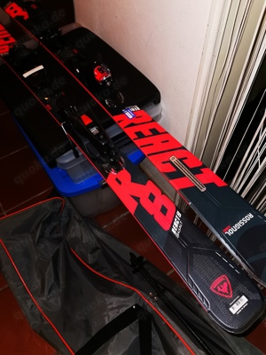 Rossignol ski, react 8 basalt,  Nordica Skischuhe hf 120 pro. 1x benutzt.  Bild 6