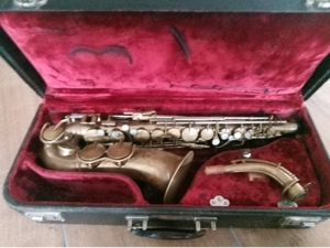 Alt Saxophon  King Zephyr von 1937 mit Originalkoffer
