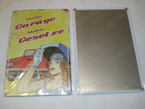 10 Retro Werbe Blechschilder 20 cm x 30 cm neu Bild 2