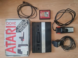 Atari 2600 Junior Konsole OVP Joystick Spiel