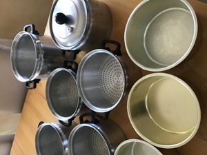 Dampfgarset Aluminium 10 teilig Bild 2