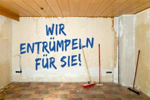 Entrümpelung Messie Räumung Sperrmüll Entsorgung Haushaltsauflösung Wohnungsauflösung 