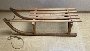 Holzschlitten "DAVOS" 90cm