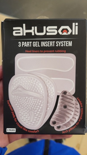 3 Part Gel Insert System 2 Pieces