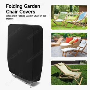 Garten Klappbare Liegestuhl Abdeckung Wasserdicht,