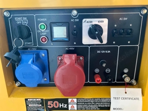 notstromaggregat diesel neu sw 11500 Swedic generator 380V 32A 16A 3000rpm Bild 7