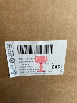 Audi R8 4S Facelift LED Scheinwerfer neu inkl. Steuergerät! Originalverpackt Bild 6