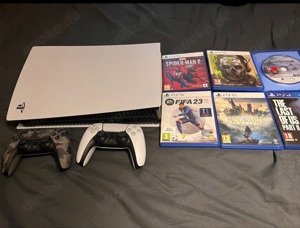 PS 5 1T Speicher zu verkaufen, 6 Spiele inklusive: -> Marvel's Spiderman 2; -> Hogwarts Legacy; -> G