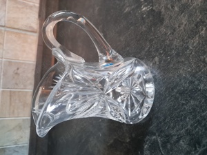 DDR Bleikristall Sahne- Milchkännchen