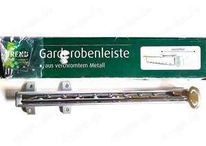 Garderobenleiste, ausziehbar, 46 x 9 x 9 cm, OVP