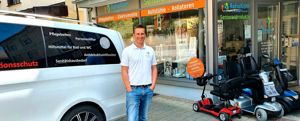 Elektromobil 6 km h oder 10 km h Seniorenmobil m. Drehsitz Bild 2