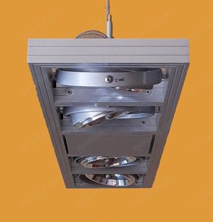 Pendelleuchte AIXLIGHT Long QRB111 (matt, silbergrau)