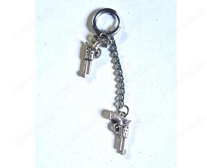 Ohrring, Schmuck, Farbe: silber