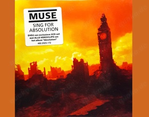 Muse - Sing for absolution, CD, Papp-Sleeve, 3 Tracks + DVD-Video