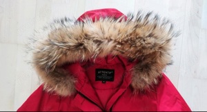 Damen Mantel mit echtem Pelz 34-36gr  Bild 2