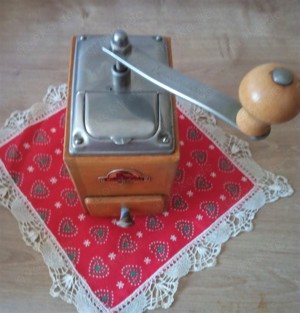 Zassenhaus Kaffeemühle  Mokkamühle Nr.190, Vintage, Handmühle, Kirschholzmühle aus den 50er Jahren, 