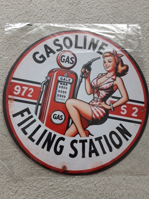 Blechschilder rund zur Deko Bild 4