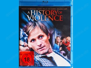 Blu-ray - A History of Violence, mit Viggo Mortensen, Ed Harris, Maria Bello, Zustand: sehr gut