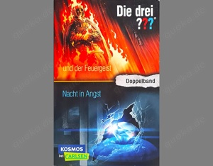Die drei ??? -  und der Feuergeist & Nacht in Angst, Doppelband