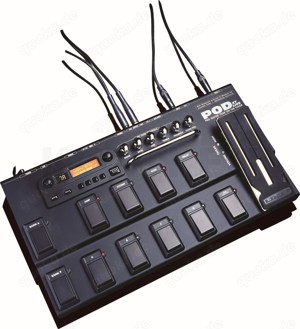 Line6 Pod XT Live, Gitarren Effektgerät