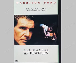 Aus Mangel an Beweisen, DVD, Harrison Ford, Snapper Case, Zustand: neuwertig