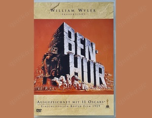 Ben Hur, DVD, Charlton Heston, Monumentalfilm, Zustand: neuwertig