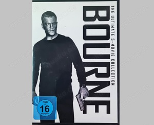 Bourne, 5 Filme, Unltimate 5-Movie Collection, 5 DVD's, Zustand: sehr gut